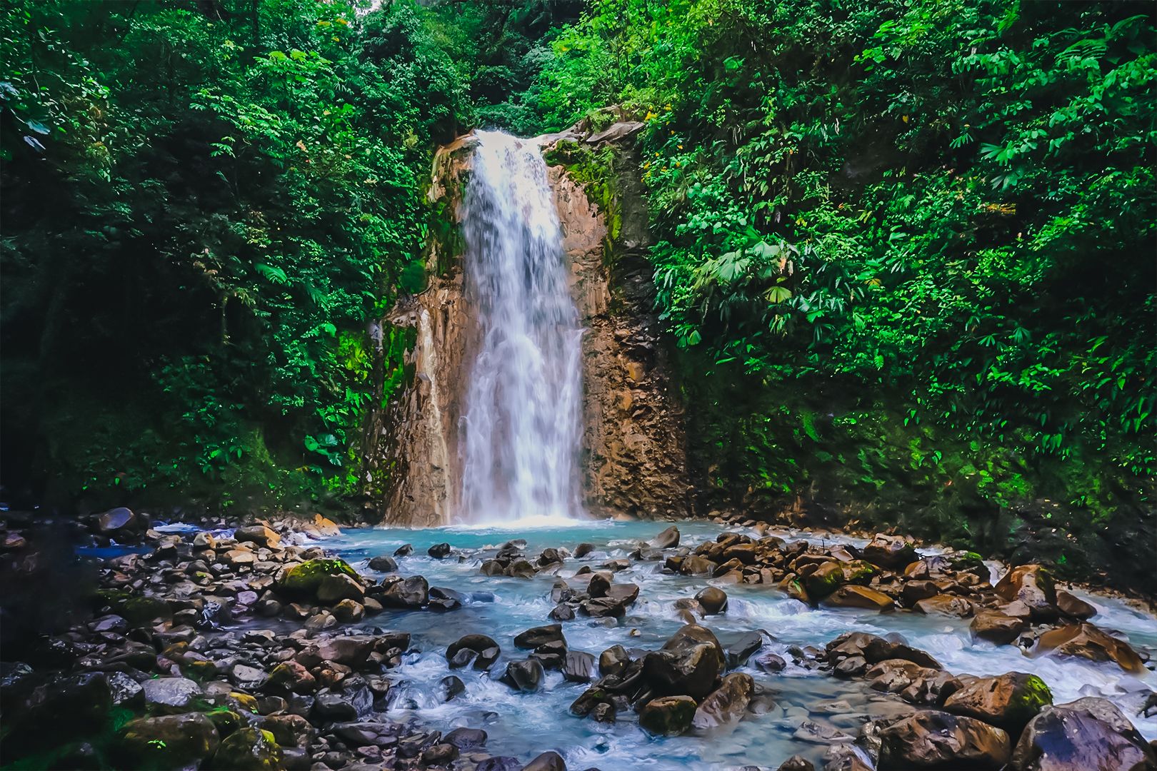 Toro Waterfall and Blue Waterfall